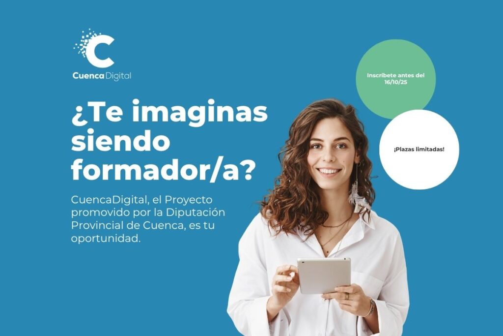 Cuenca Digital Imagen folleto informativo proyecto Cuenca Digital